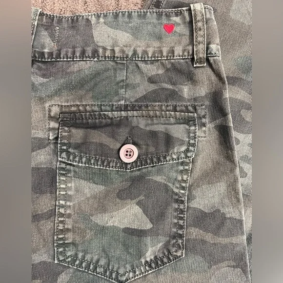 SUNDRY Women’s Camouflage Pocket Pant - Mineral Wash Charcoal - Size 29 - Picture 10 of 11